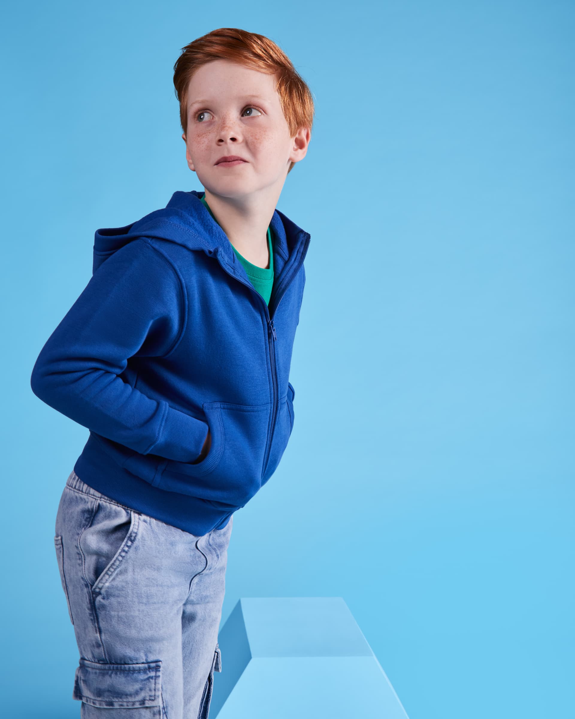 Sudadera con Capucha y Cremallera para Niños y Adultos