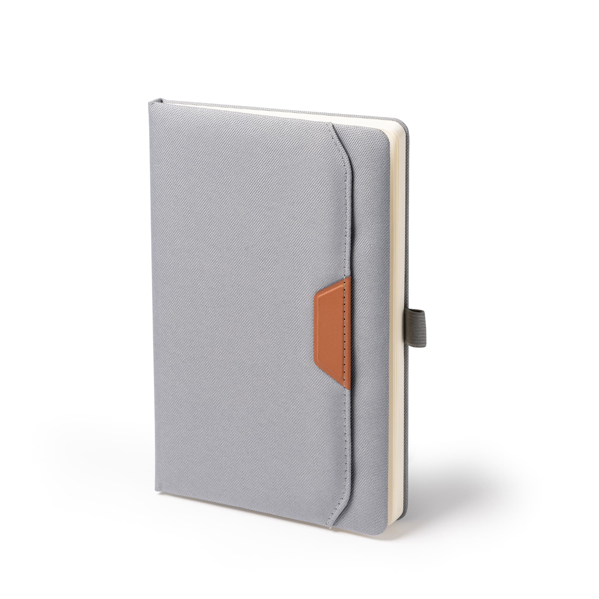 Bloc de notas A5 personalizado con tapa rígida eco y 80 hojas
