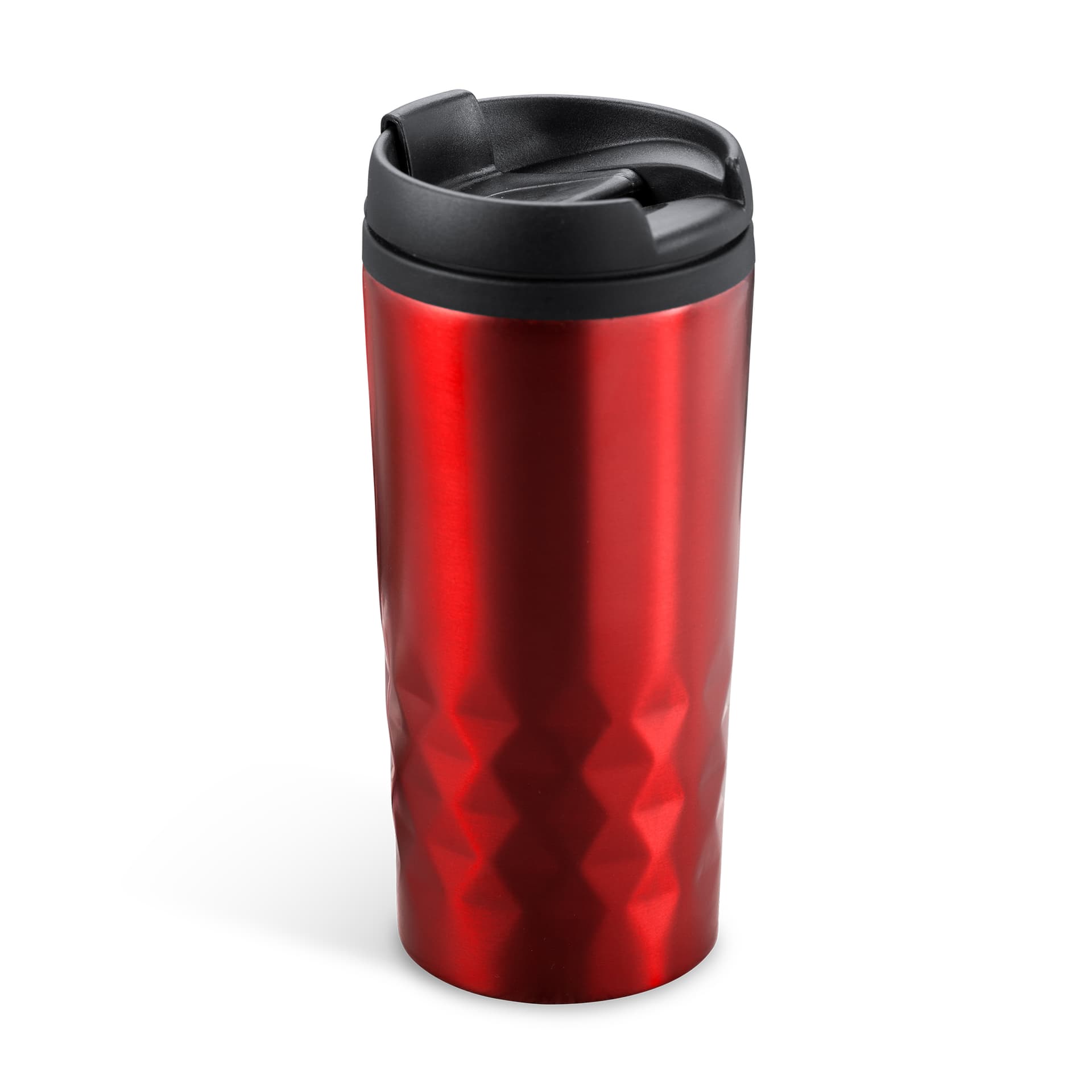 Vaso de acero inoxidable 310 ml con tapa para bebidas frescas