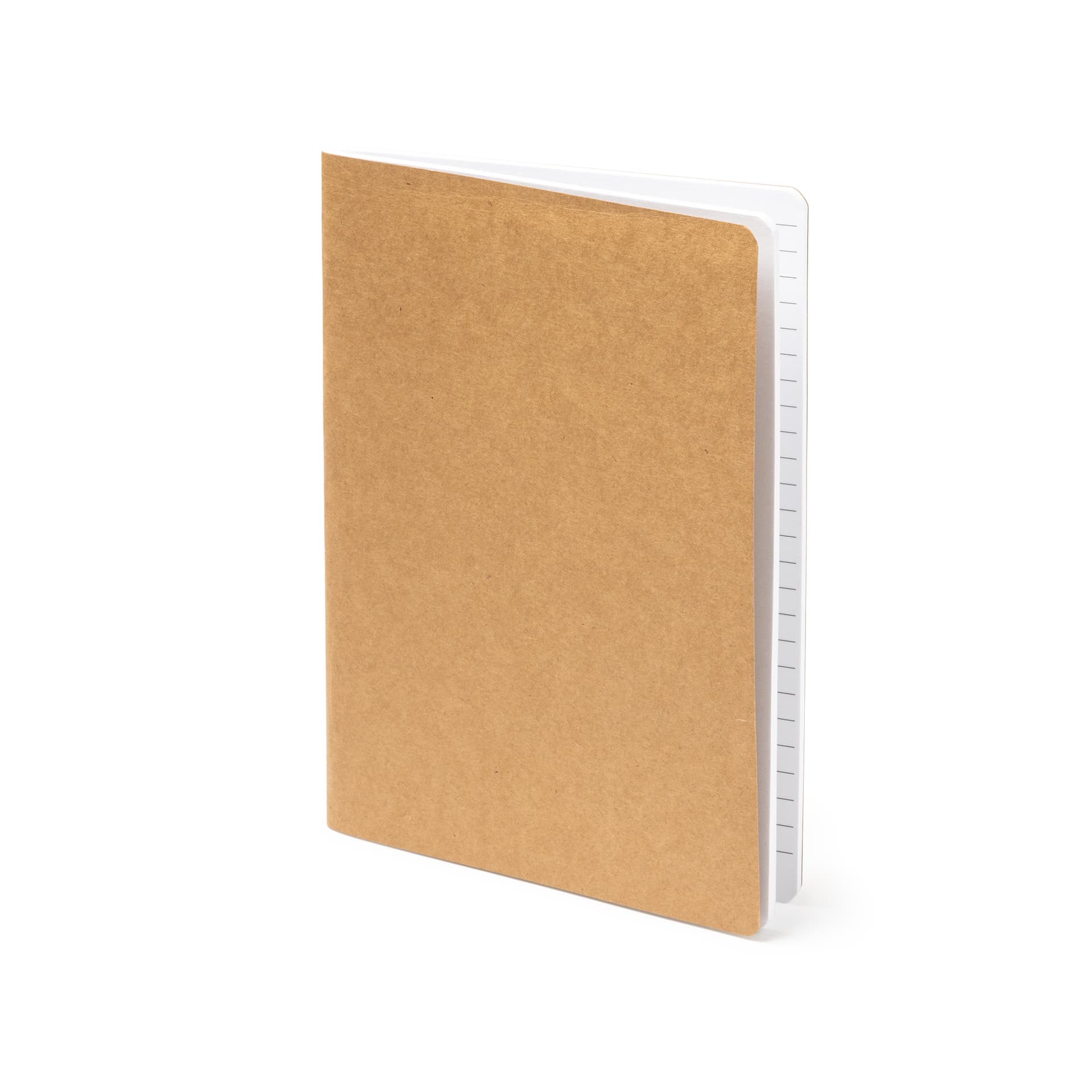 Libreta A5 personalizada de cartón reciclado para escritura sostenible