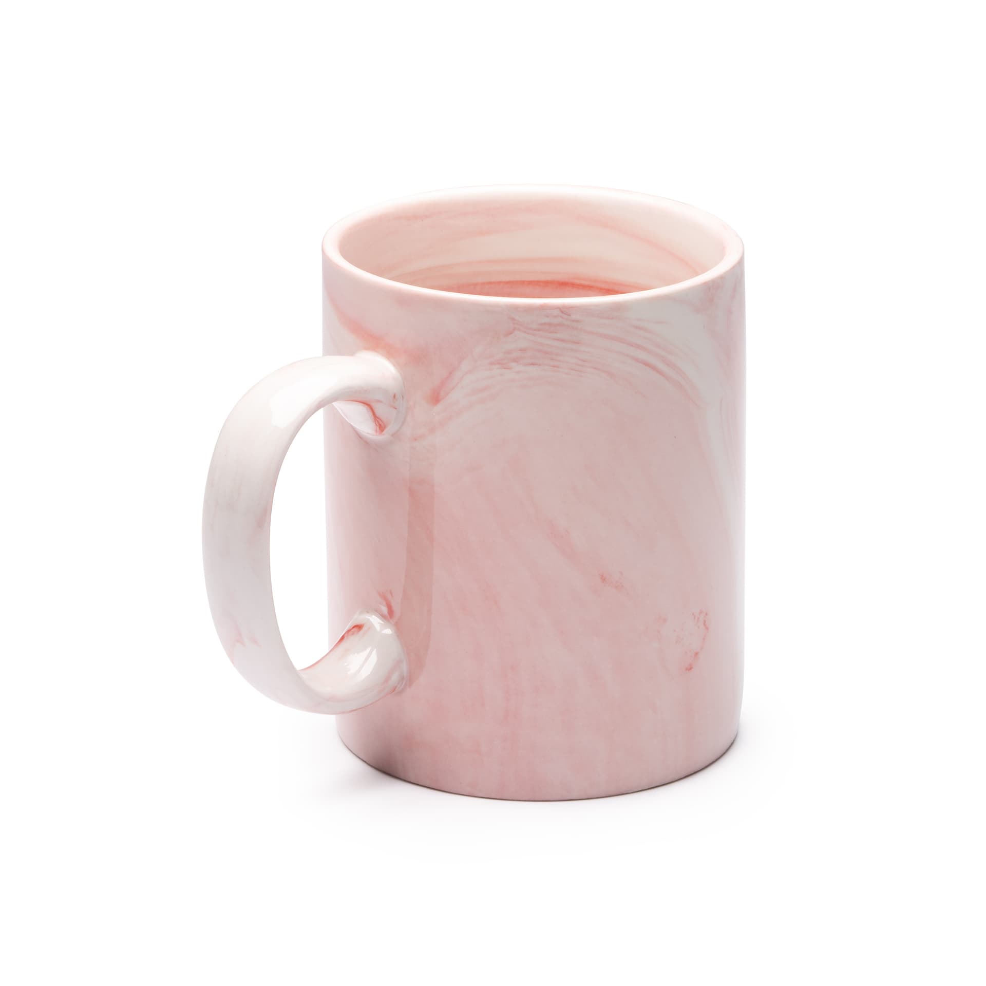 Taza de cerámica efecto mármol 350 ml para café y té