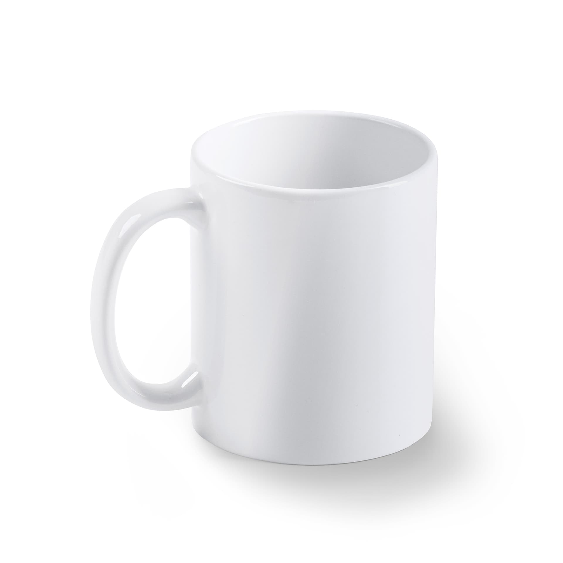 Taza de cerámica para sublimación 350 ml personalizable y duradera