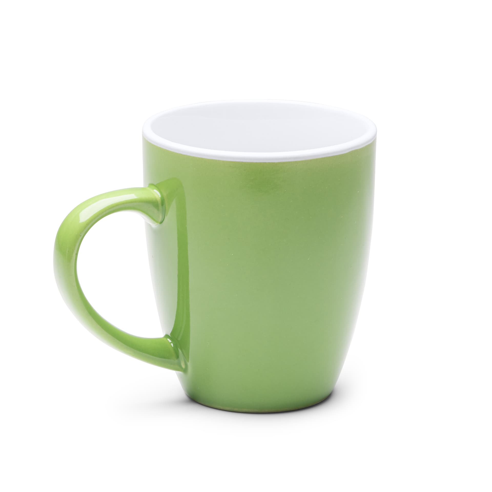 Taza de cerámica colorida de 300 ml para café y té