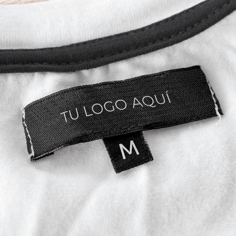 Besugo Egomanía gloria Etiquetas para ropa bordadas textiles personalizadas I impacto33