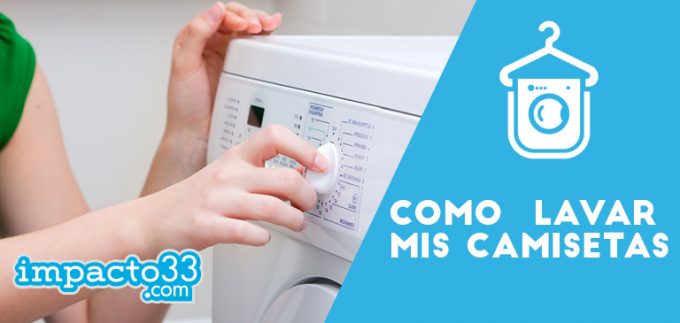 como lavar camisetas