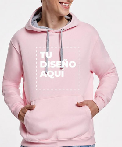 sudaderas personalizadas estampadas en serigrafia o bordado